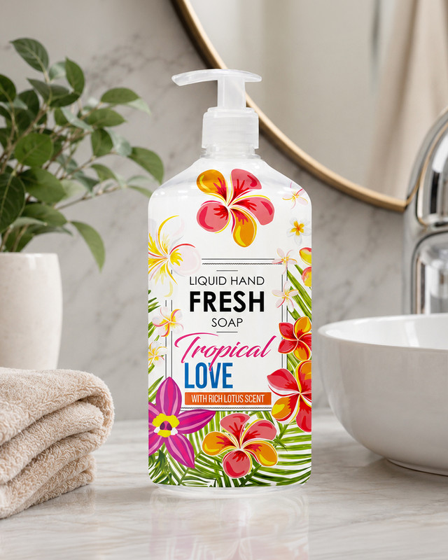 Šķidrās ziepes Fresh, 1l, dažādi veidi
