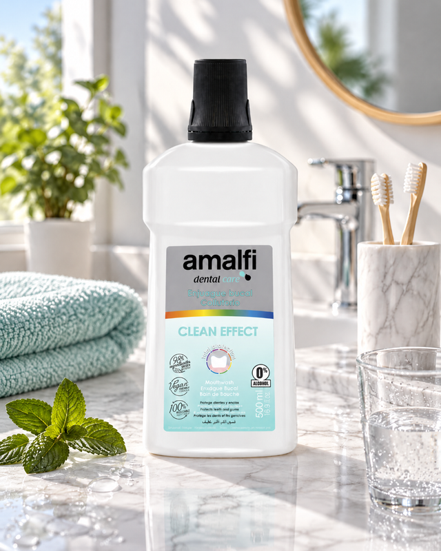 Mutes dobuma skalojamais līdzeklis AMALFI Dental care, dažādi veidi, 500 ml