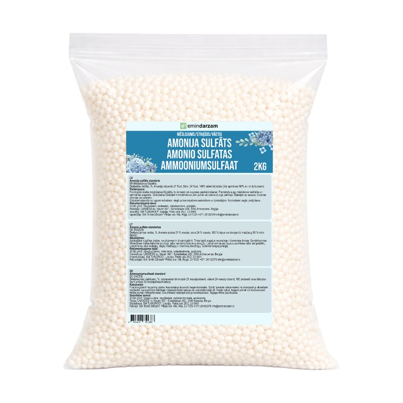 Mēslojums Amonija sulfāts, 2 kg