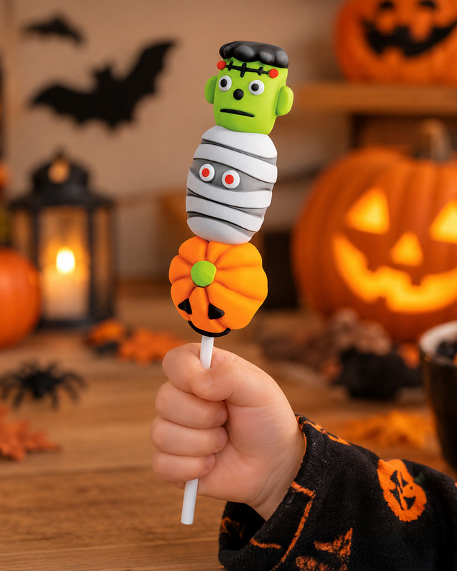 Zefīra konfektes Mallow Scary party JOHNY BEE, 35 g