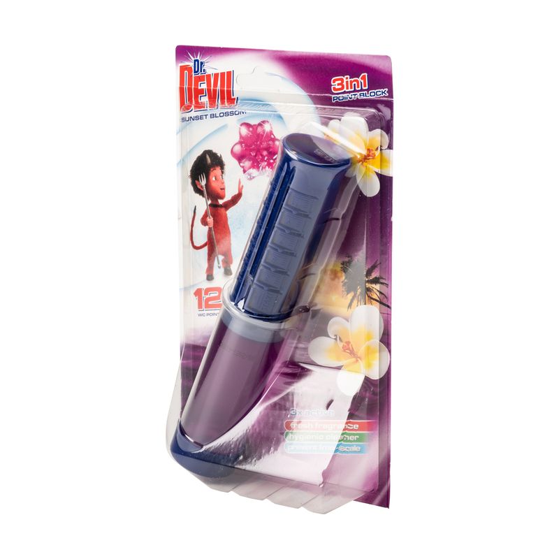 Tualetes bloks Dr. Devil, Sunset bloosom, 75 ml