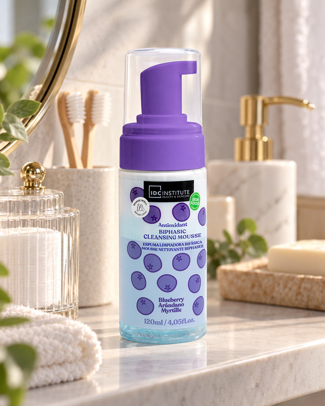 Sejas attīrošās putas IDC Skin, dažādi veidi, 120 ml