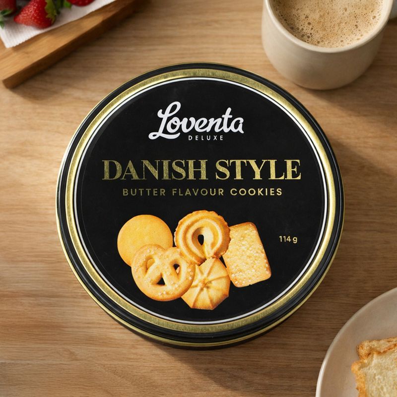 Sviesta cepumi Loventa Danish Style, 114 g