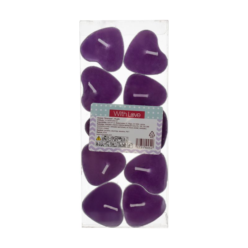 Tējas svecītes, 10 gab.