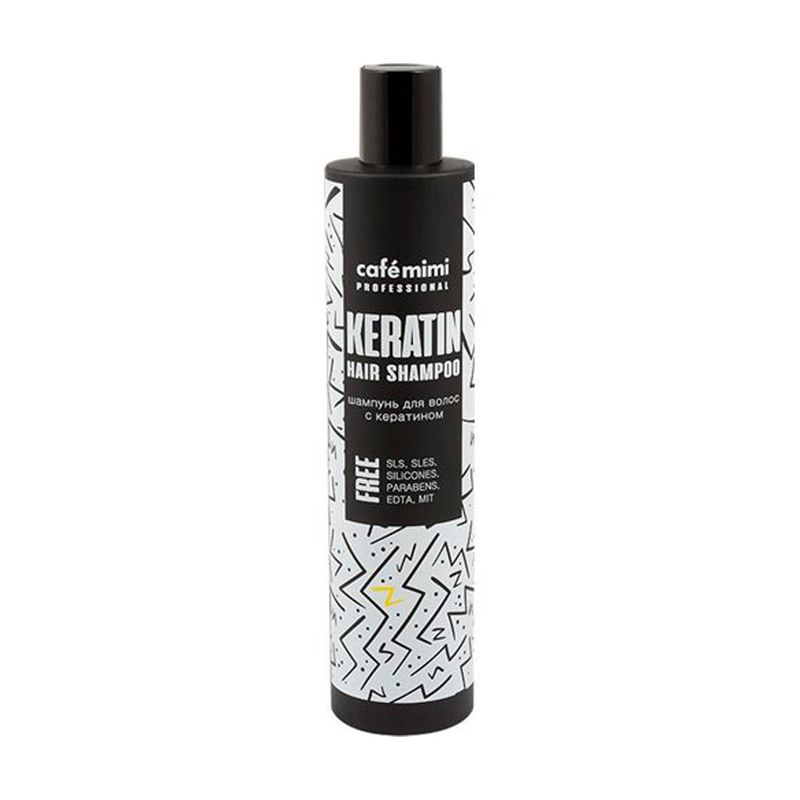 Šampūns Café Mimi, ar keratīnu, 300 ml
