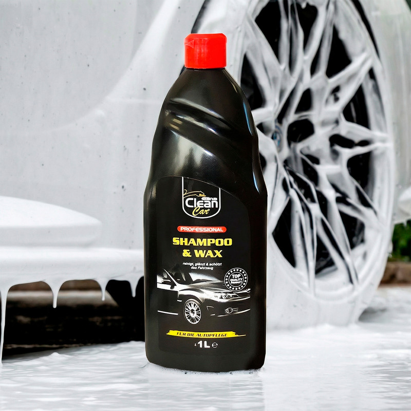Šampūns CLEAN Car Wash & Wax 1000 ml