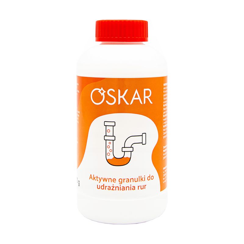 Granulas kanalizācijas sistēmas tīrīšanai Oskar, 500 g