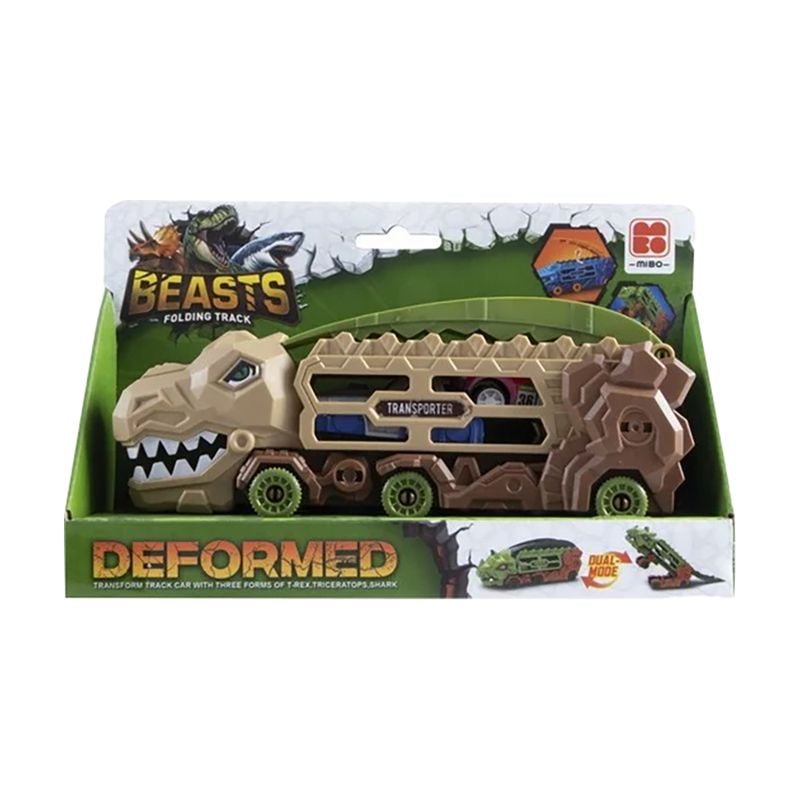 Dinozauru skeleta automašīna, 19 cm