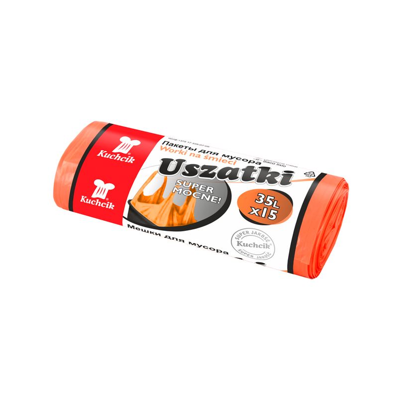 Atkritumu maisi oranži, 35 l,15 gab.