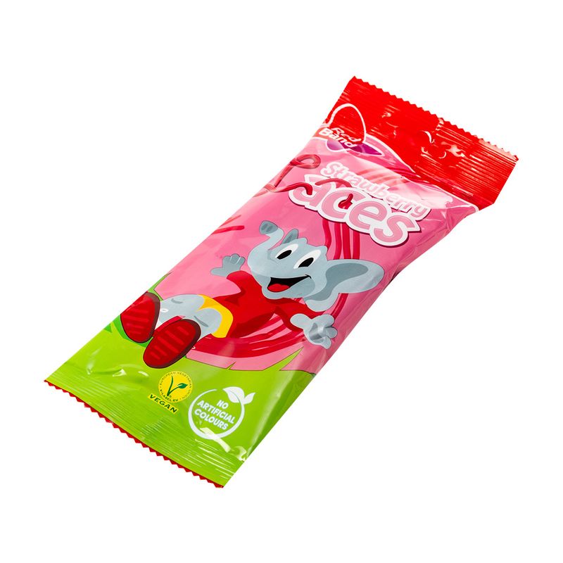 Želejkonfektes Laces, ar zemeņu garšu, 100 g