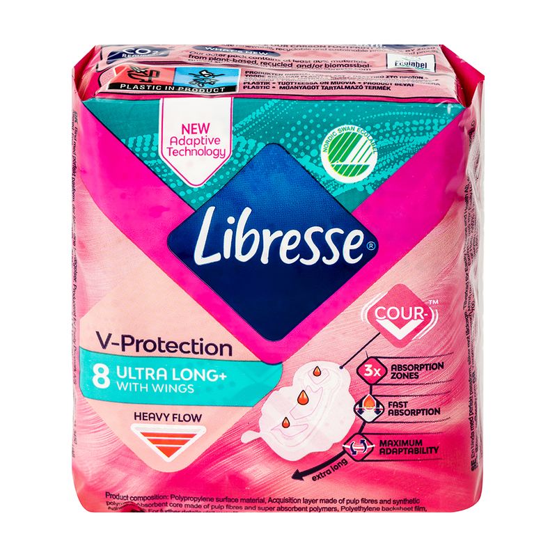 Higiēniskās paketes Libresse Ultra, 8 gab.