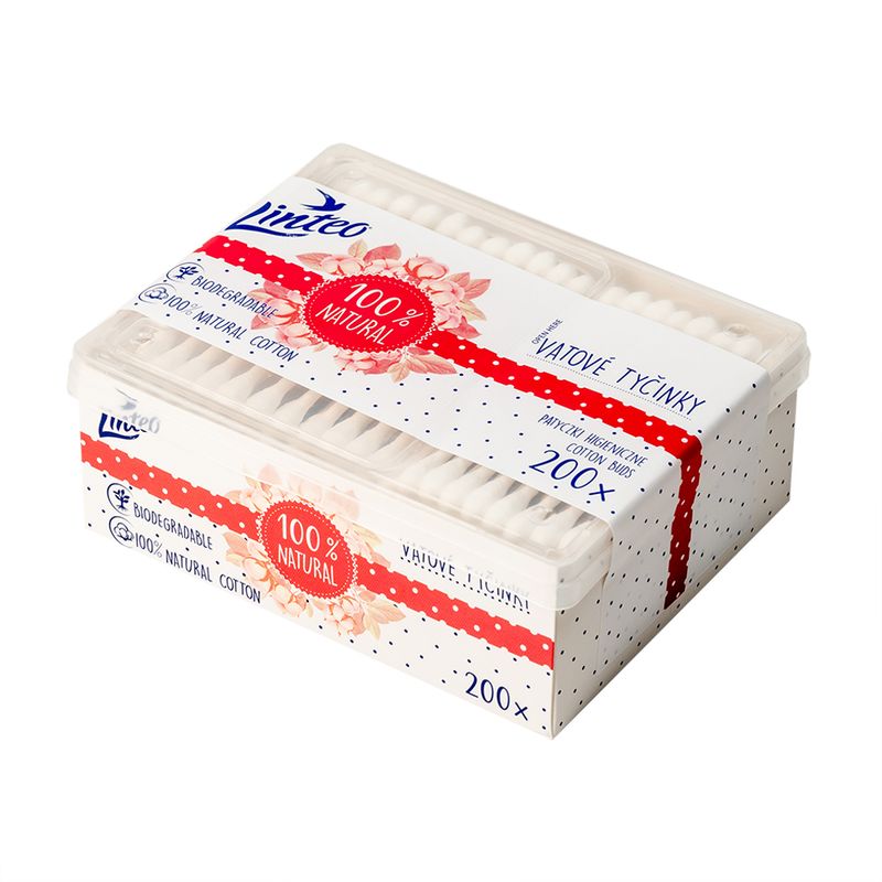 Linteo vates kociņi, 200 gab. kastītē