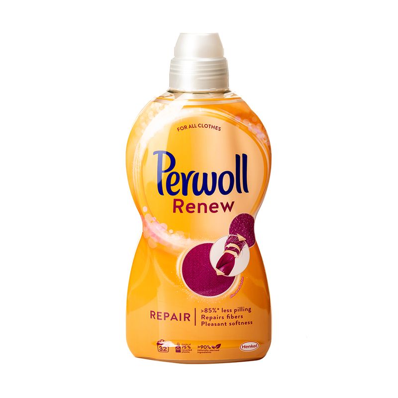 Veļas mazgāšanas līdzeklis PERWOLL,  1.92 l