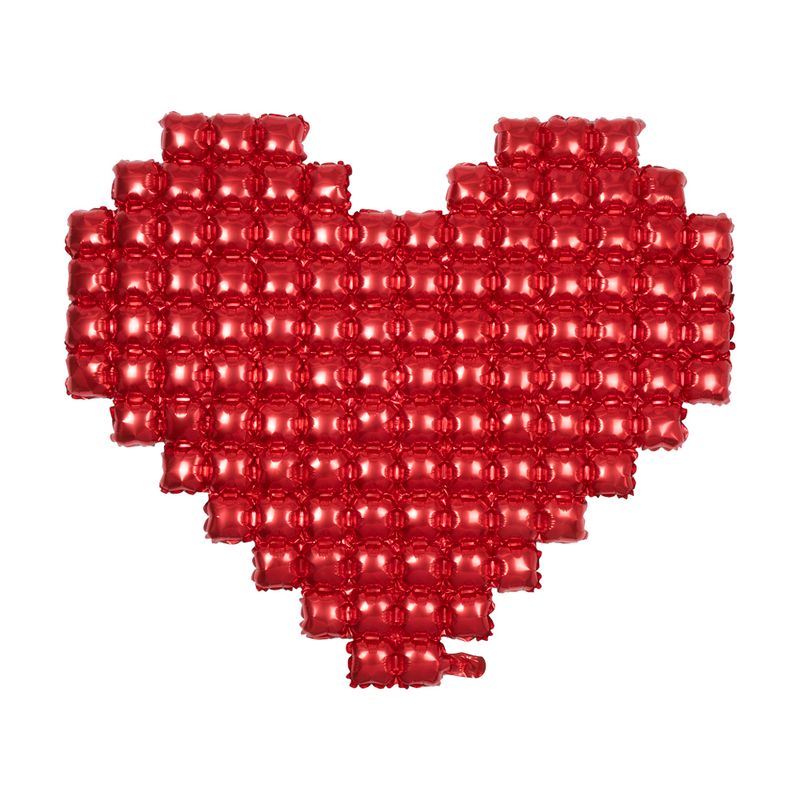 Folija balons sirds formā, 119x137 cm