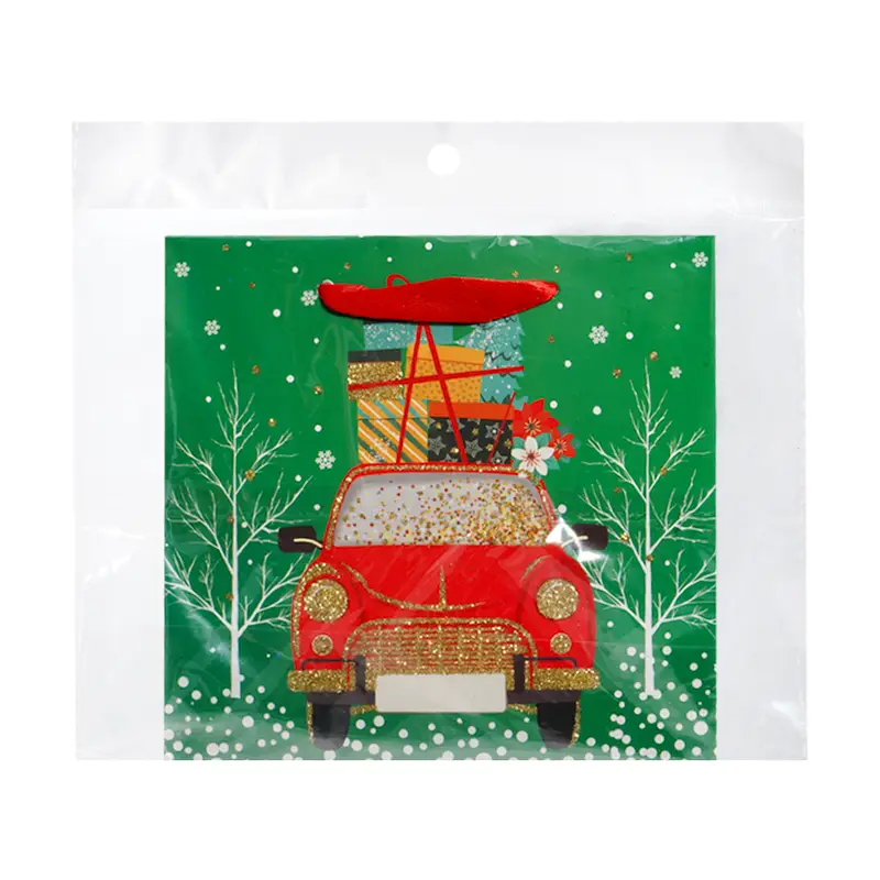 Dāvanu maisiņš, 14.5x15x6cm