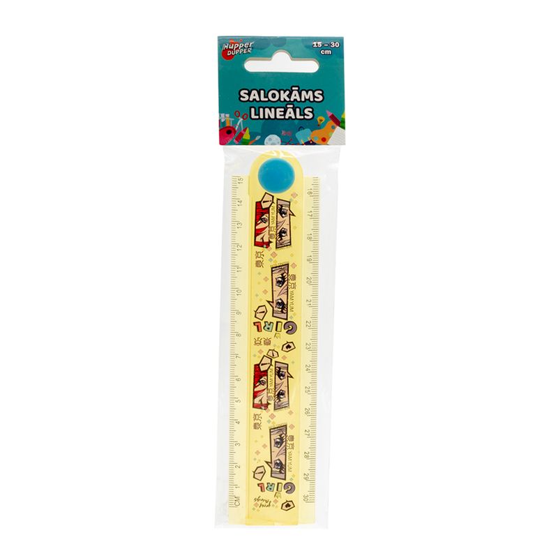 Salokāms lineāls, 15 – 30 cm