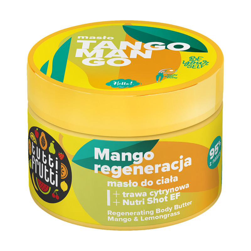 Atjaunojošs ķermeņa sviests Tutti Frutti, dažādi veidi, 200 ml