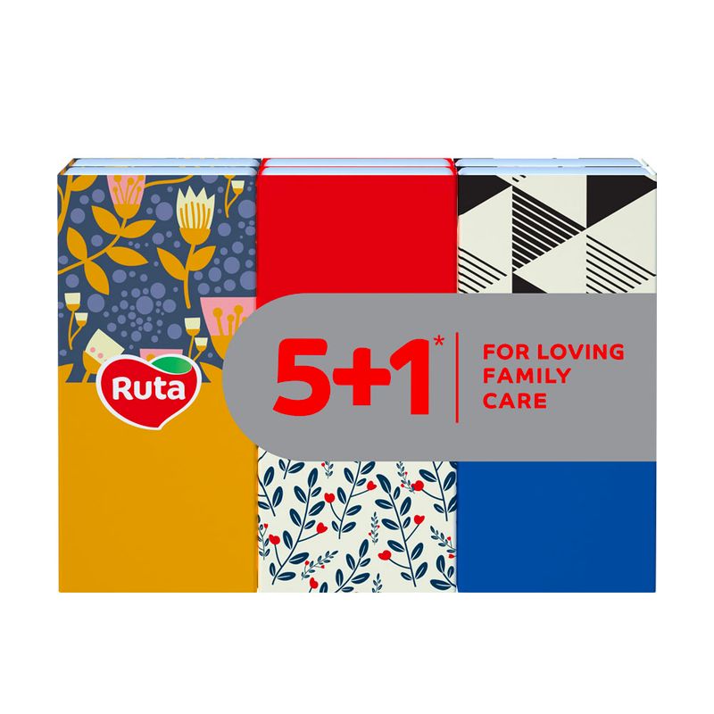Kabatlakatiņi  "Ruta"  5+1, balti