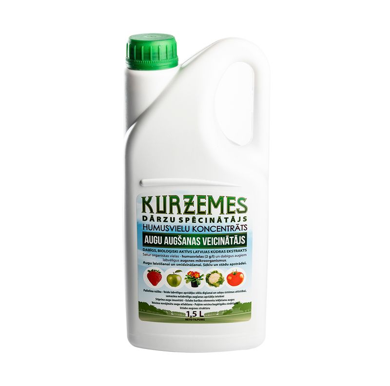 Humusvielu koncentrāts Kurzemes dārzu spēcinātājs, 1.5 l