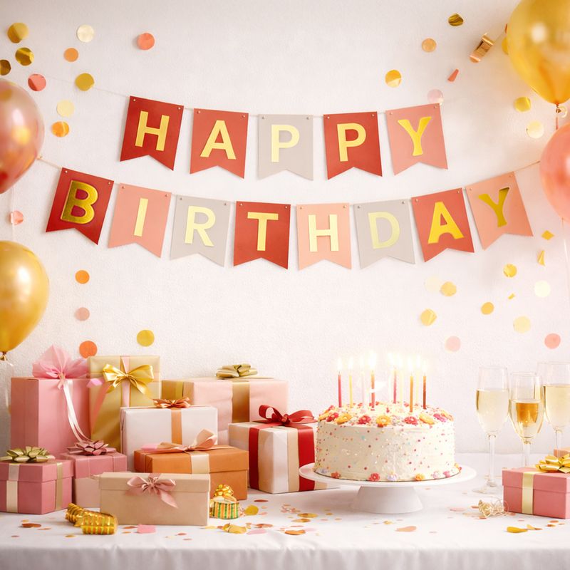 Karodziņi dzimšanas dienas svinībām