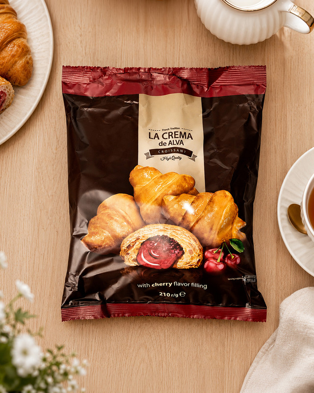 Mini kruasāni ar pildījumu, 210 g