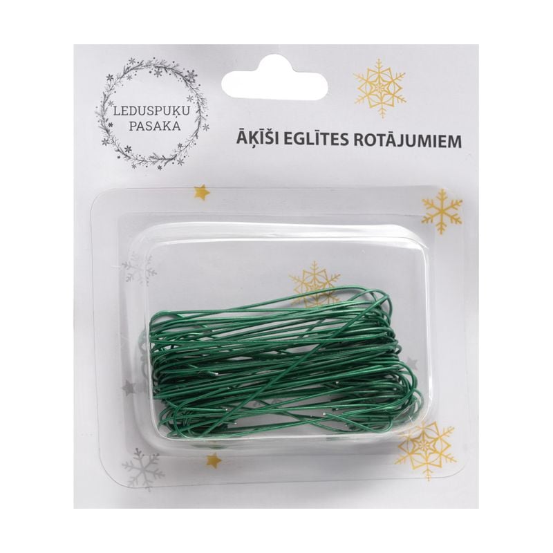 Āķīši egles rotājumiem, 50 gab.