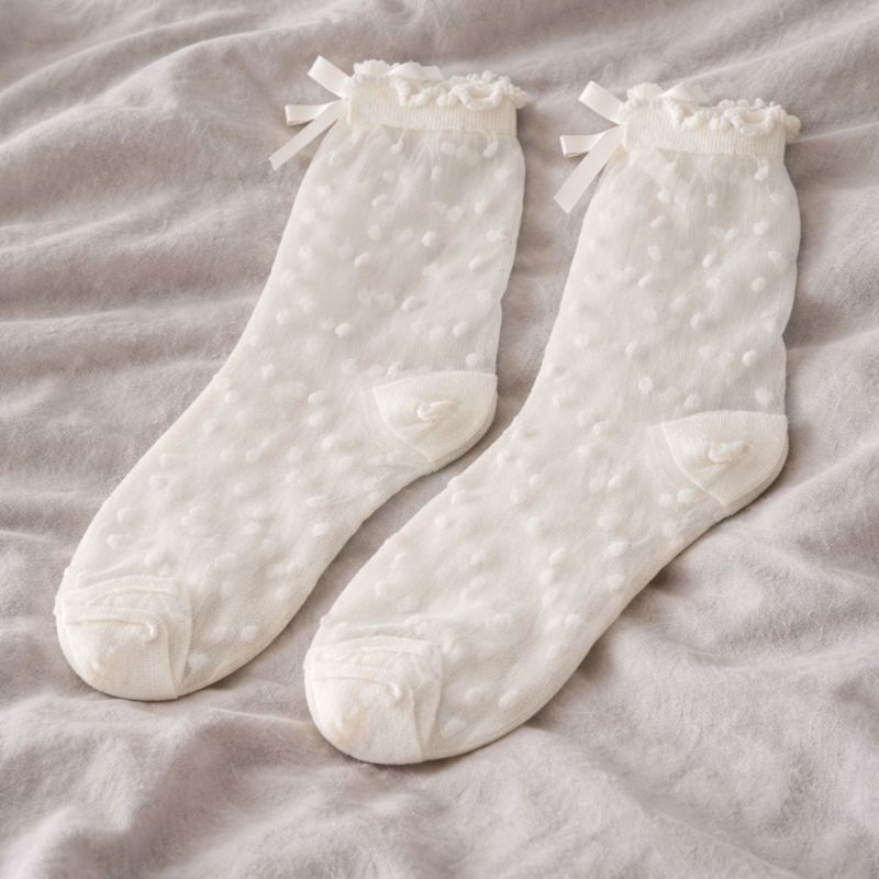 Zeķes, dots caurspīdīgas