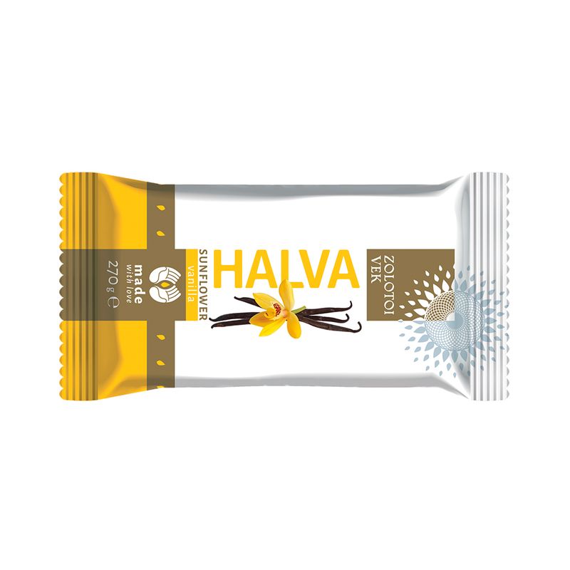 Saulespuķu halva vaniļas Zolotoj vek, 270 g