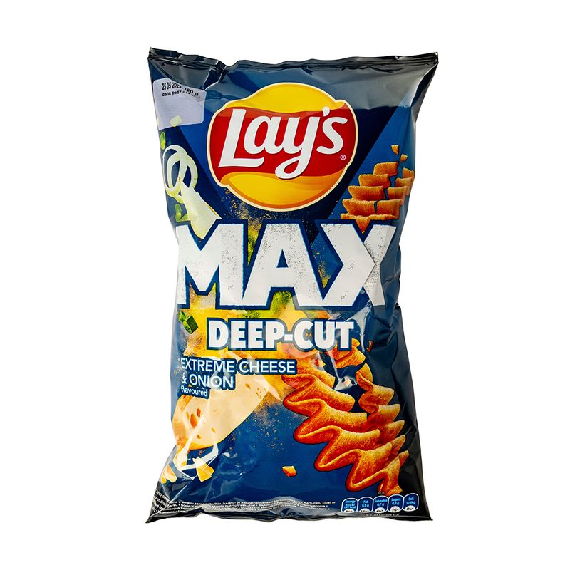 Čipši Lay`s Max, 120 g, dažādi veidi