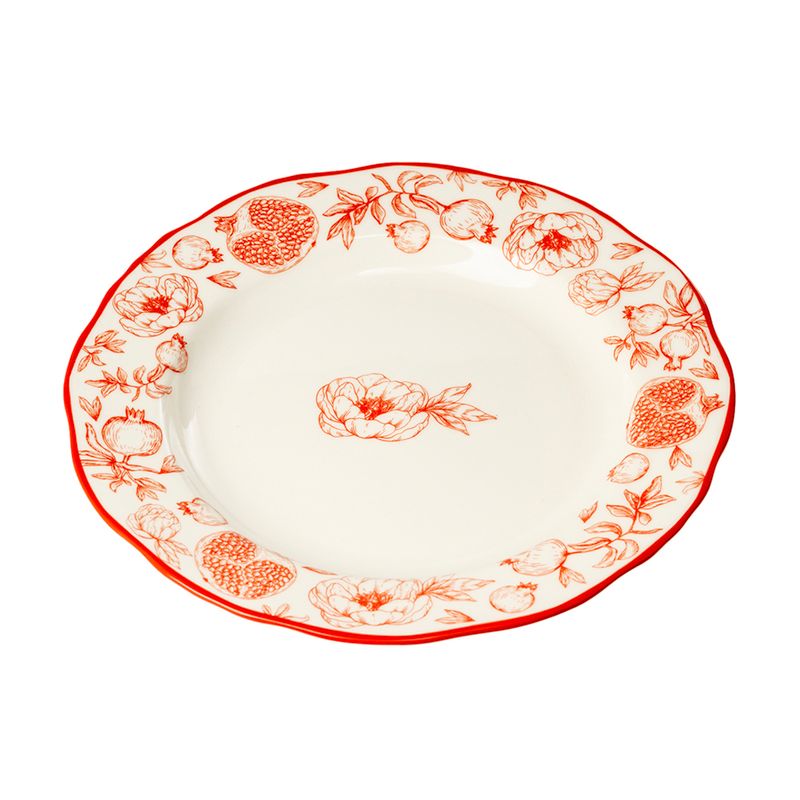 Deserta šķivis, 20 cm, granātābols