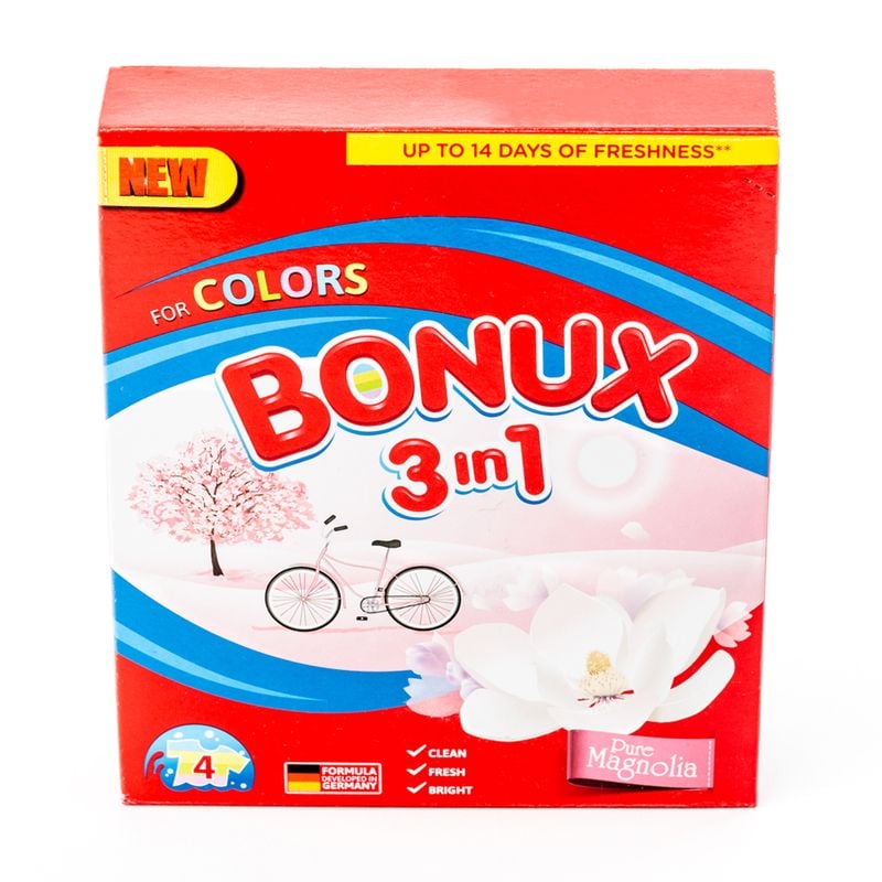 Veļas mazgāšanas pulveris Bonux 3in1, 400 g