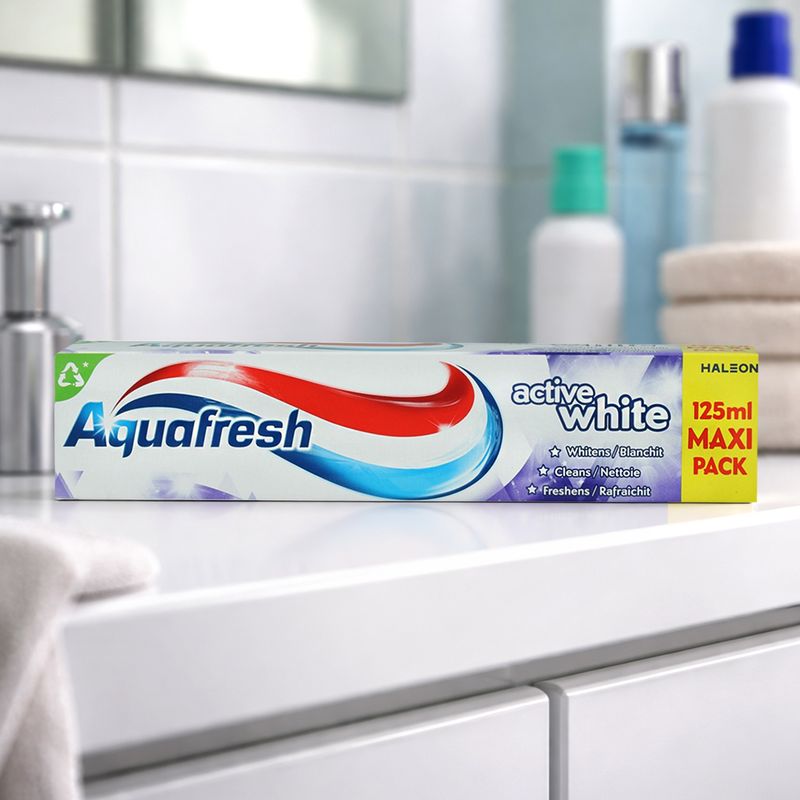Zobu pasta Aquafresh Active, dažādi veidi, 125 ml
