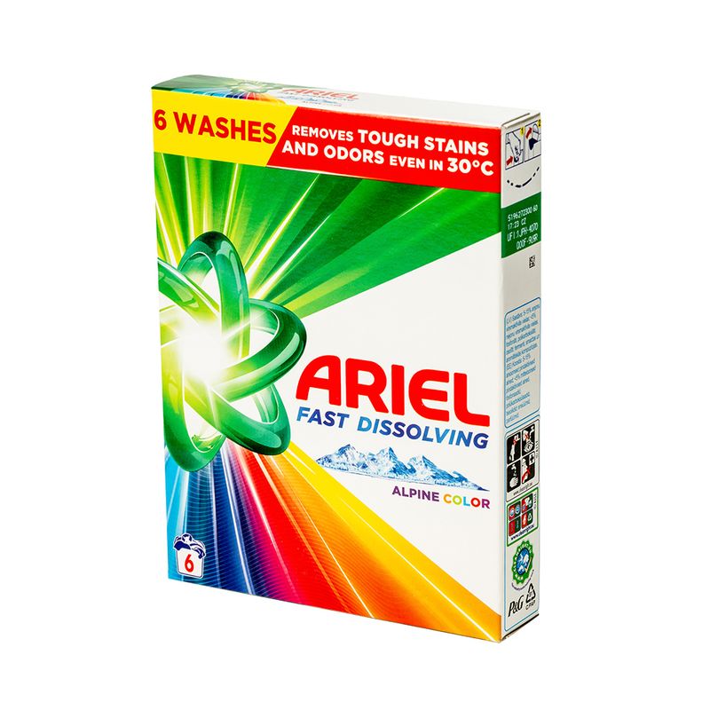 Veļas mazgāšanas pulveris Ariel Color, 330 g