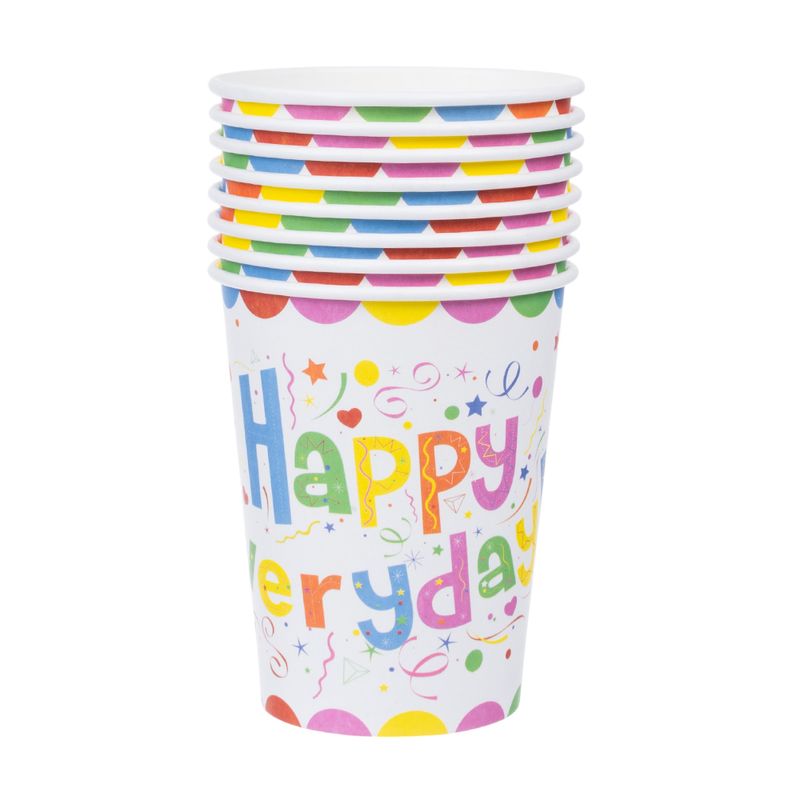 Vienreizējās glāzes, 250 ml, 8 gab.