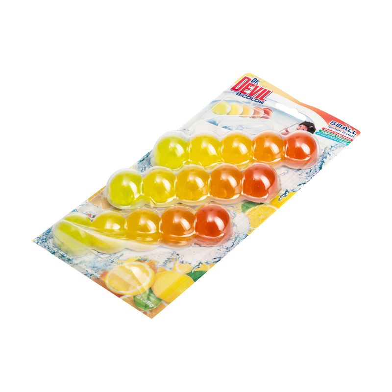 Tualetes bloks Dr.Devil BiCOLOR, 3 gab. x 35 g