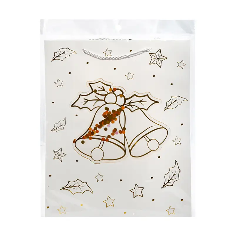 Ziemassvētku dāvanu maisiņš, 32x26x10 cm