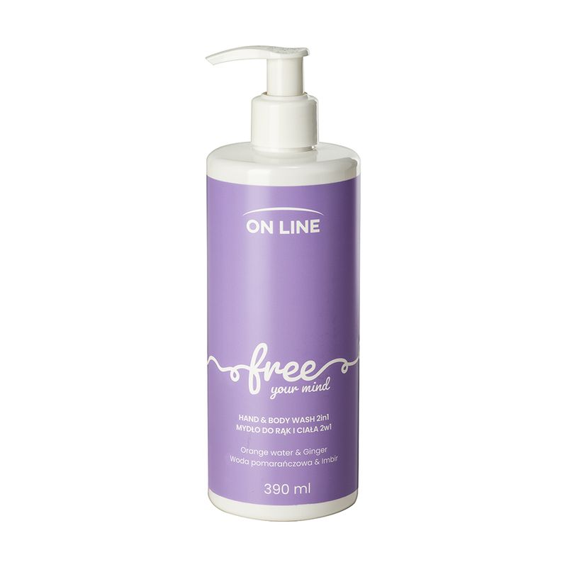 Šķidrās ziepes ON LINE, 390 ml