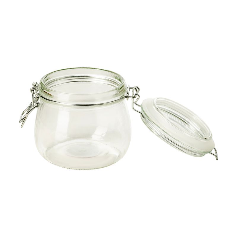Stikla burka ar vāku hermētiska 570ml