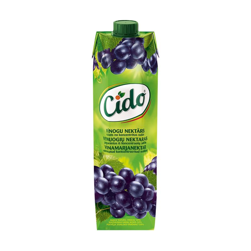 CIDO Vīnogu nektārs, 1 l