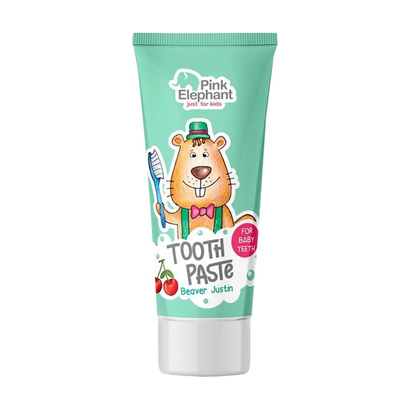Bērnu zobu pasta Pink Elephant, 3-6 g., 50 ml, dažādi veidi