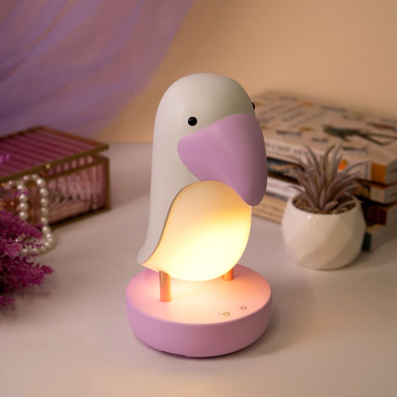 LED uzladējama nakts lampa "Putns"