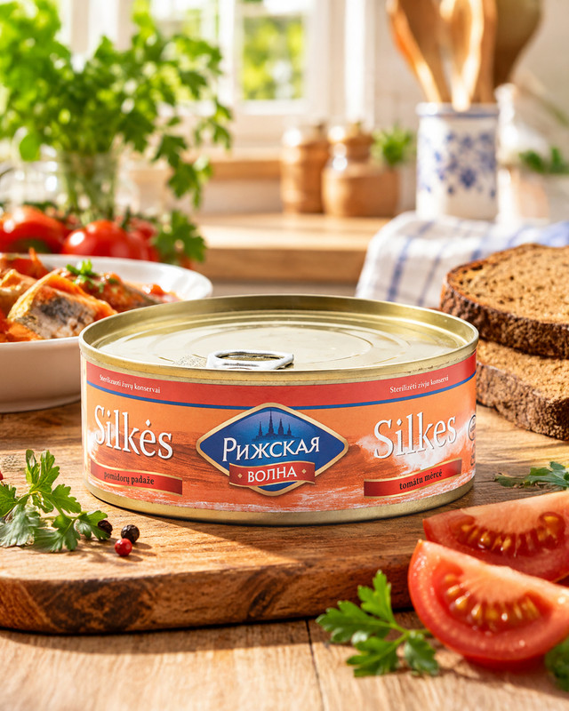 Siļķes tomātu mērcē Econ, 240 g