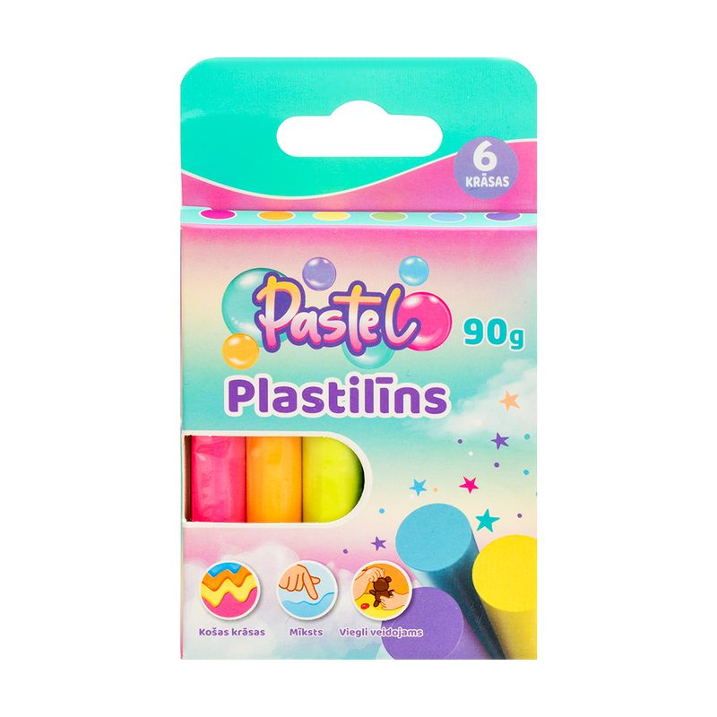 Plastilīni, 6 gab.
