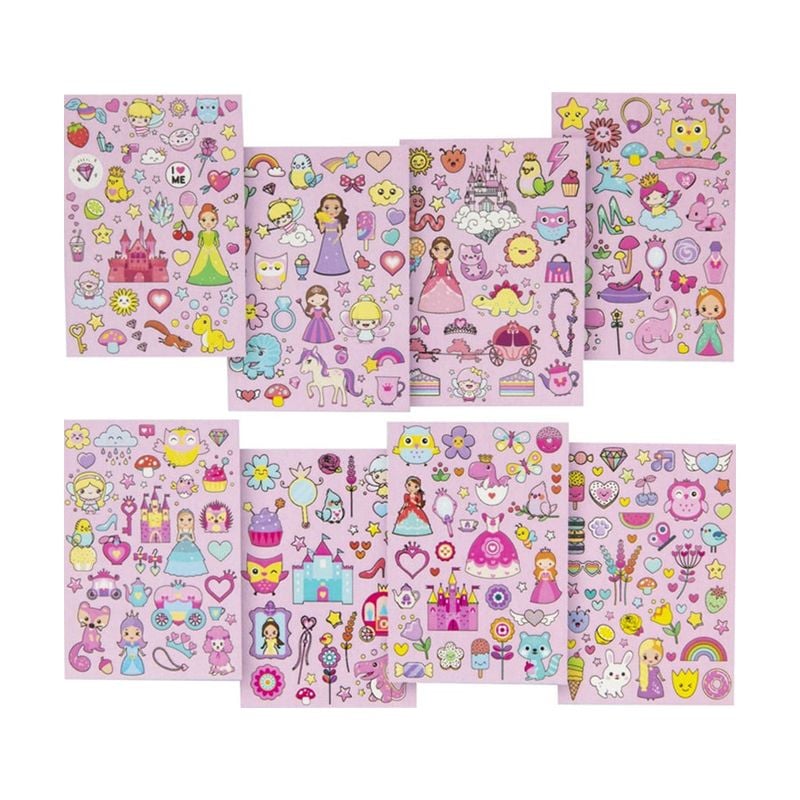 Uzlīmes ar spīdumiem, A5, 8 lapas