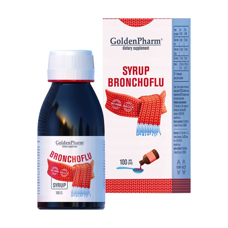 Sīrups Bronchoflu, 100 ml