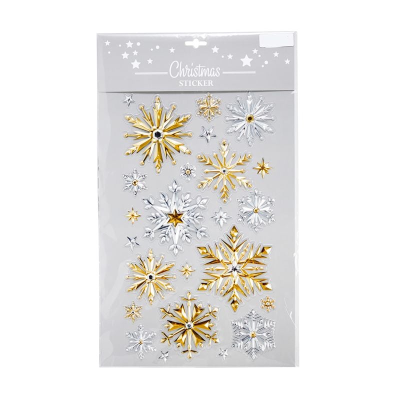 Ziemassvētku uzlīmes, 29x41 cm