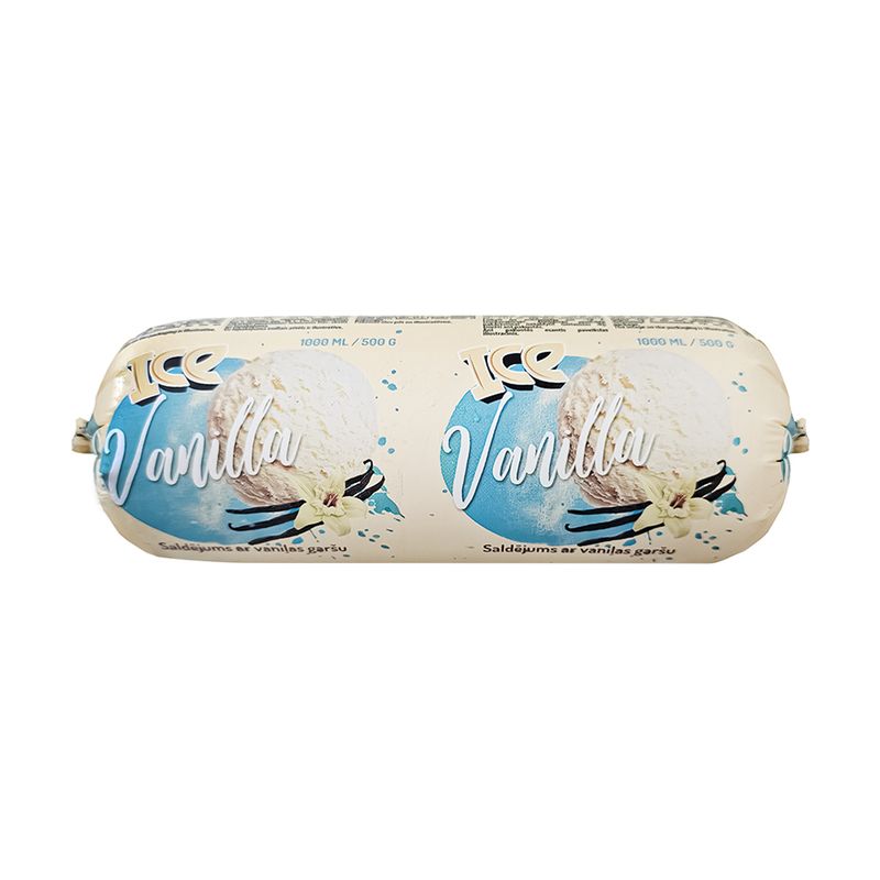 Saldējums ar vaniļas garšu ICE, 1000 ml