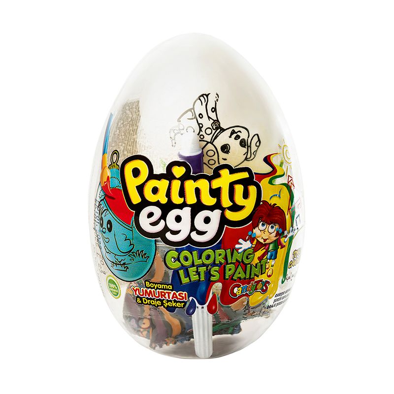 Plastmasas ola ar pārstegumu Painty Egg, 20 g