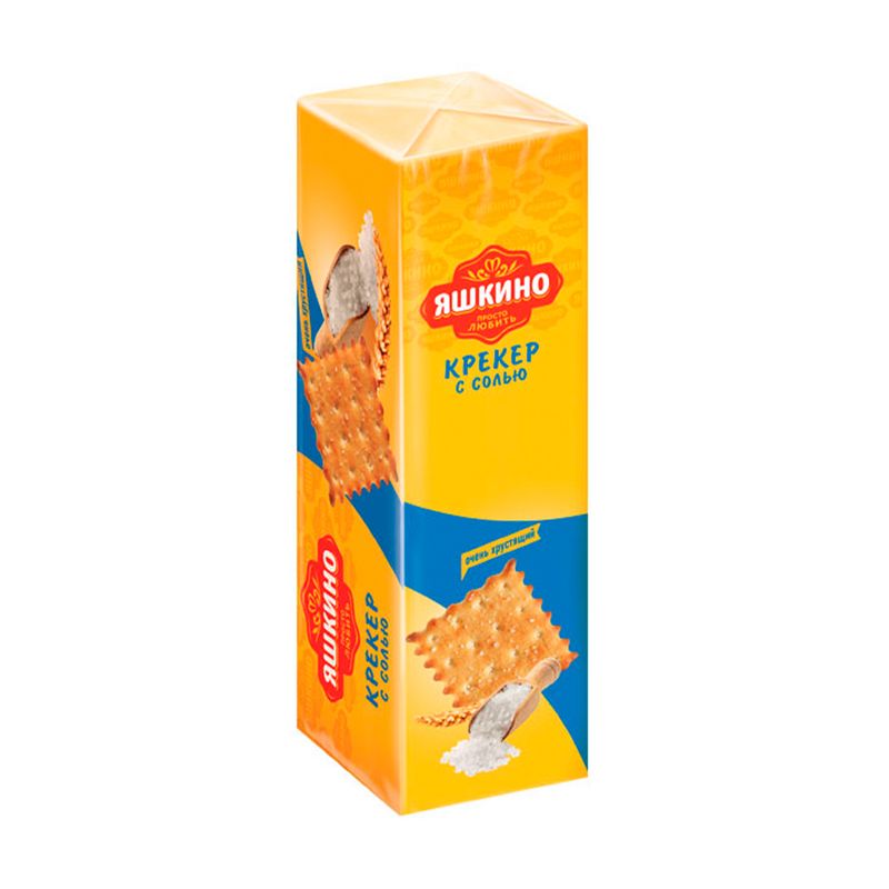 Sāļie krekeri Yashkino, 125 g