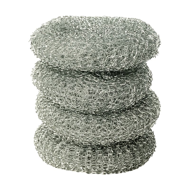 Metāla sūklīši 4 gab. lieli rupji